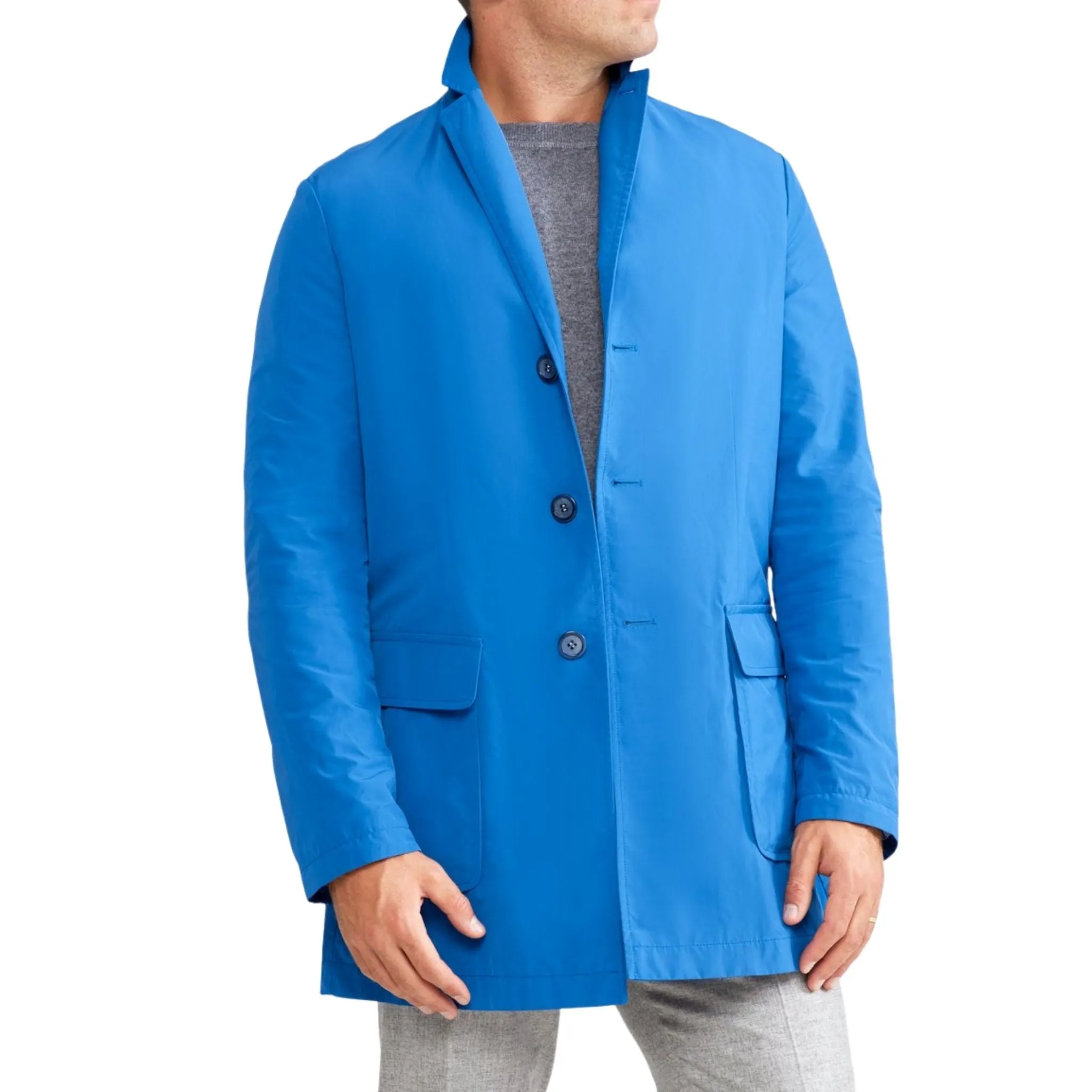 Cobalt Raincoat