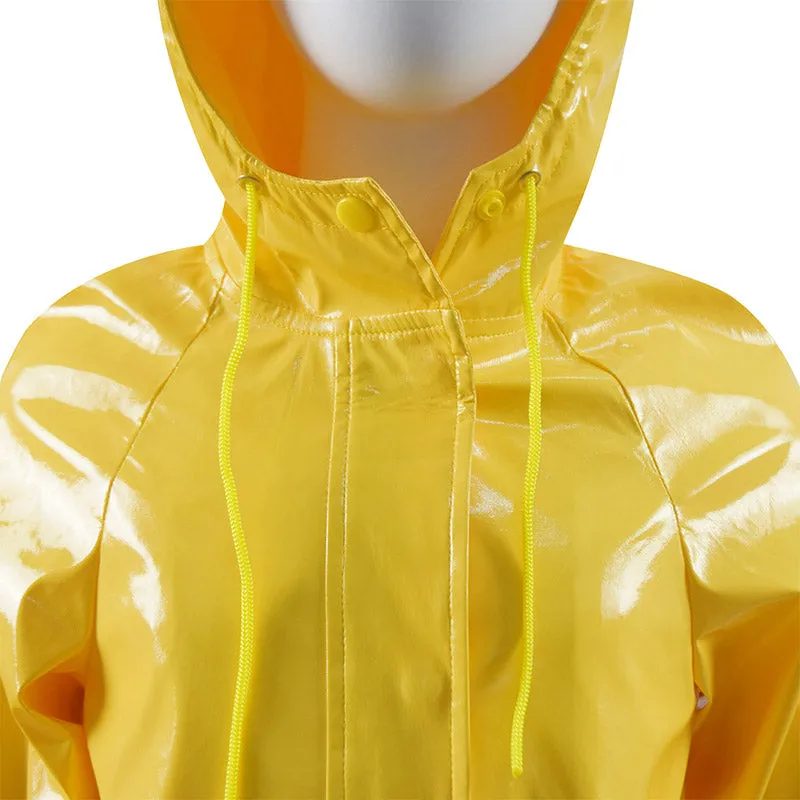 Coraline Costume Yellow Raincoat Kids Coat ACcosplay Halloween Suit