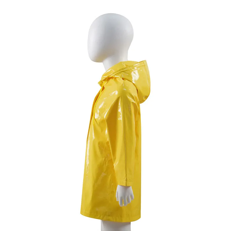 Coraline Costume Yellow Raincoat Kids Coat ACcosplay Halloween Suit