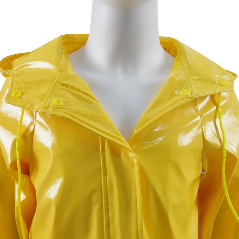 Coraline Costume Yellow Raincoat Kids Coat ACcosplay Halloween Suit