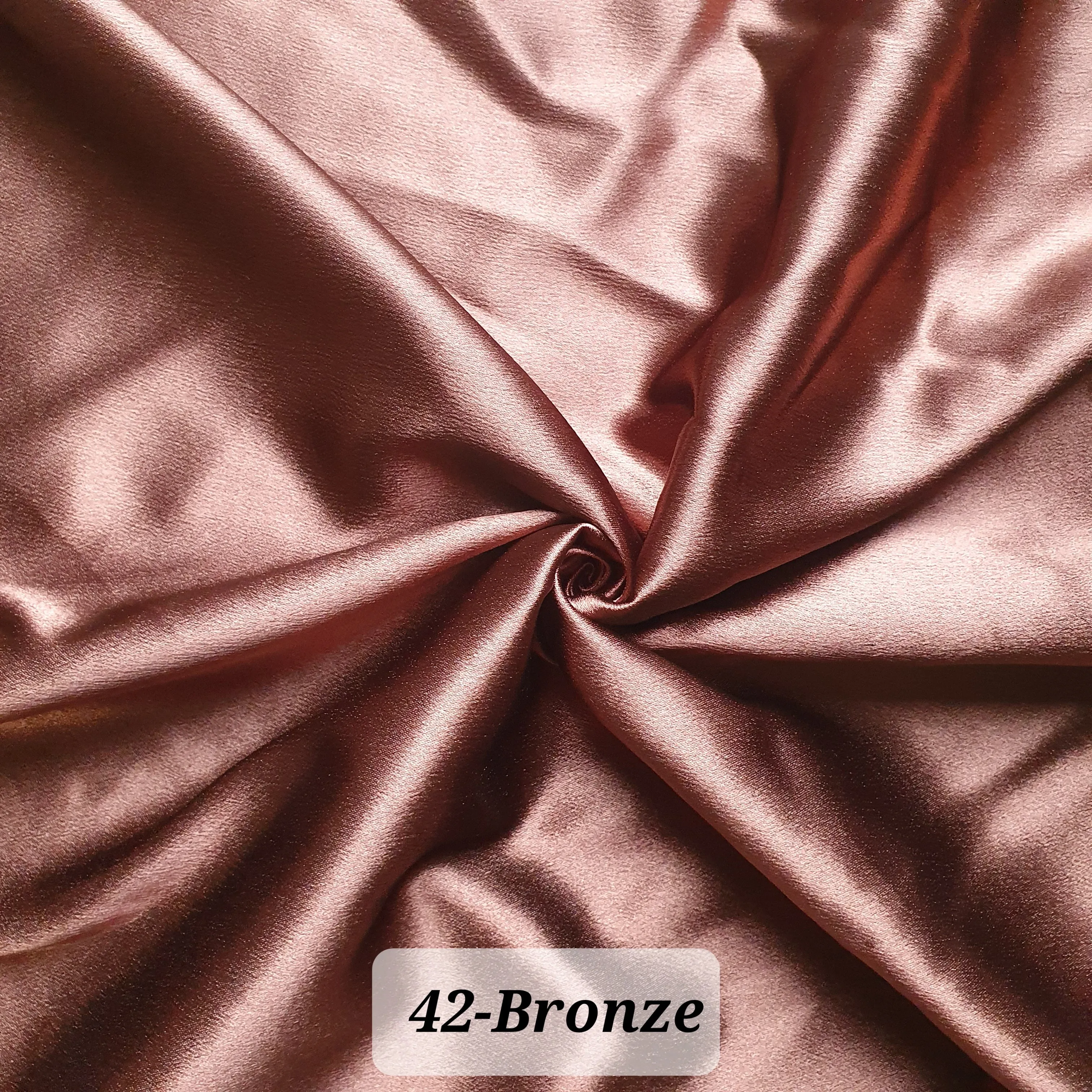 Crepe Back Luxury Silky Satin, Soft Touch, Lustrous, Great Flow and Drape, Stretchy, Wrinkle-Resistan, Bridal dress Material 60"(150cm) wide