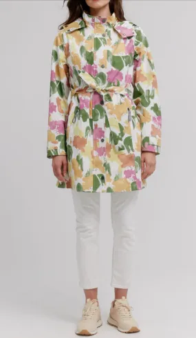 CRO Recycled Waterproof Watercolor Trench Coat