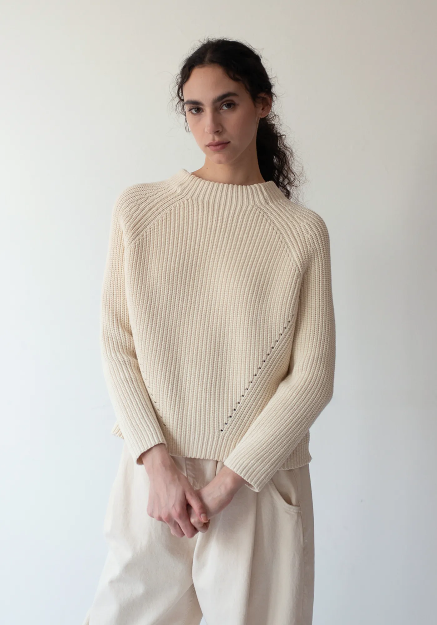 Daphne Washed Cotton Sweater