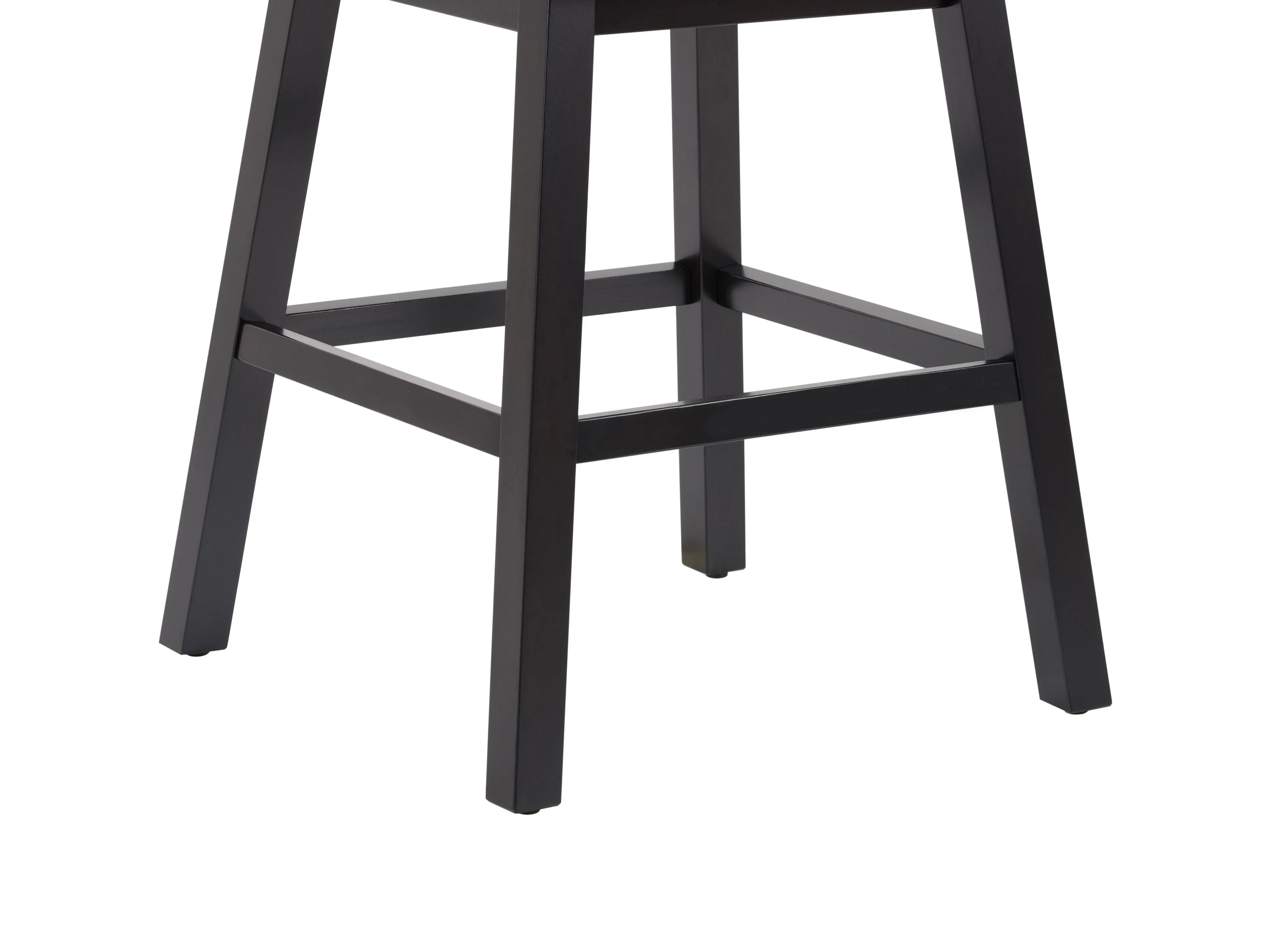 Dark Grey Button Tufted Bar Stools