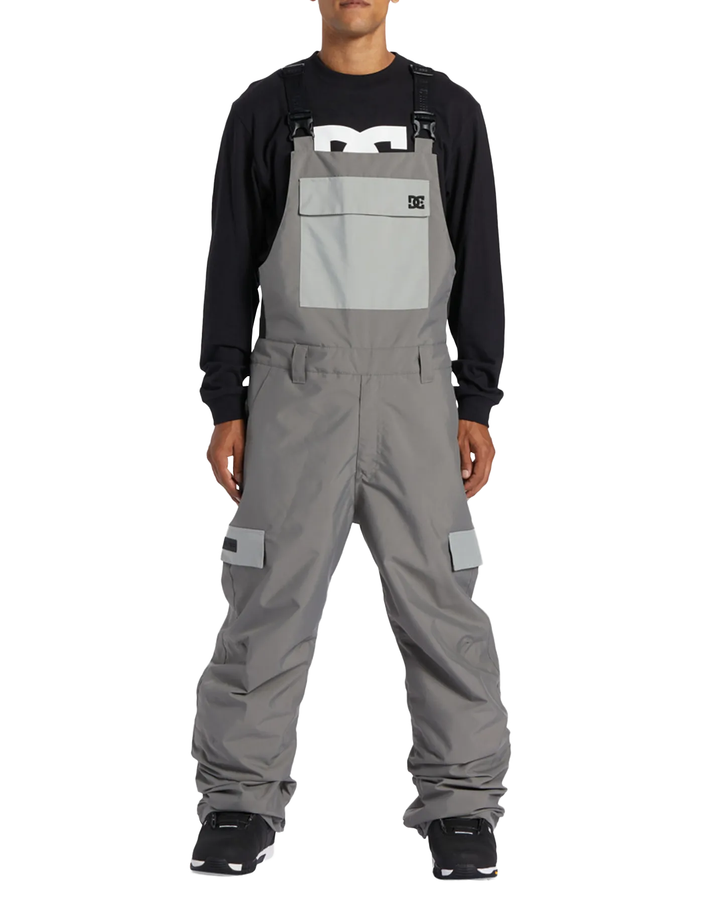 DC Docile Technical Snow Bib Pants - Pewter