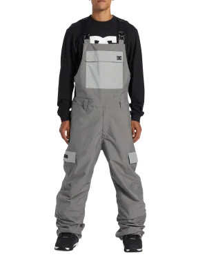 DC Docile Technical Snow Bib Pants - Pewter