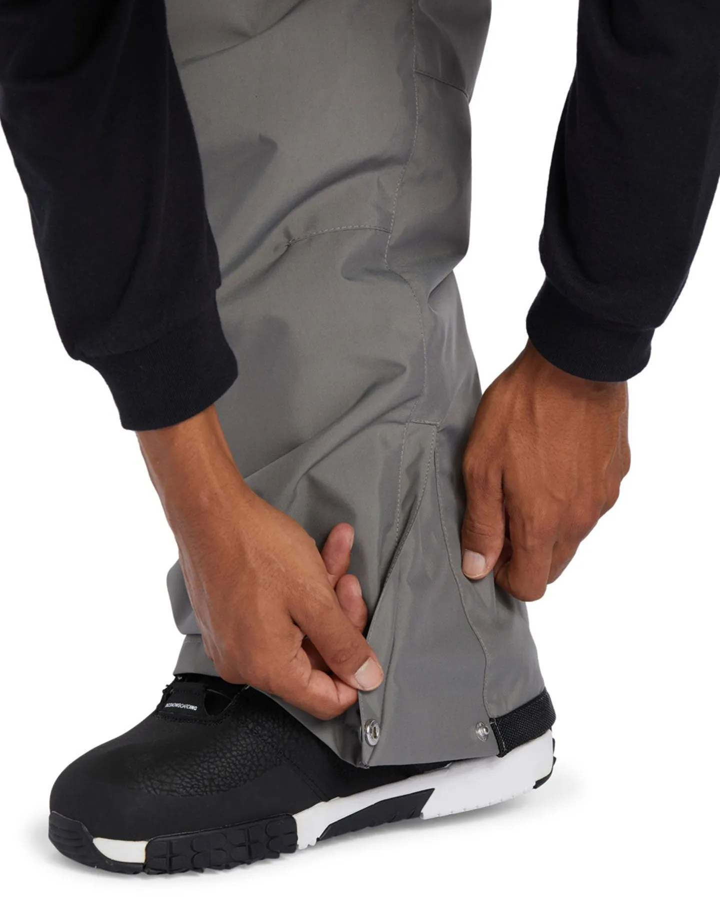 DC Docile Technical Snow Bib Pants - Pewter