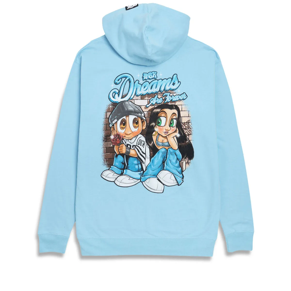 DGK Dreams Are Forever Hoodie - Aqua Blue