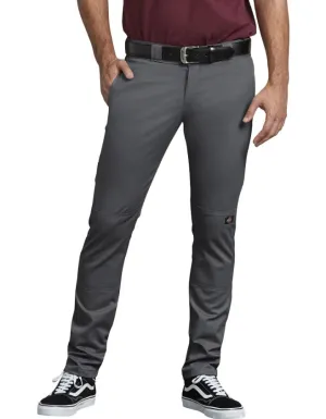 Dickies FLEX Skinny Straight Fit Double Knee Work Pants - Charcoal Grey