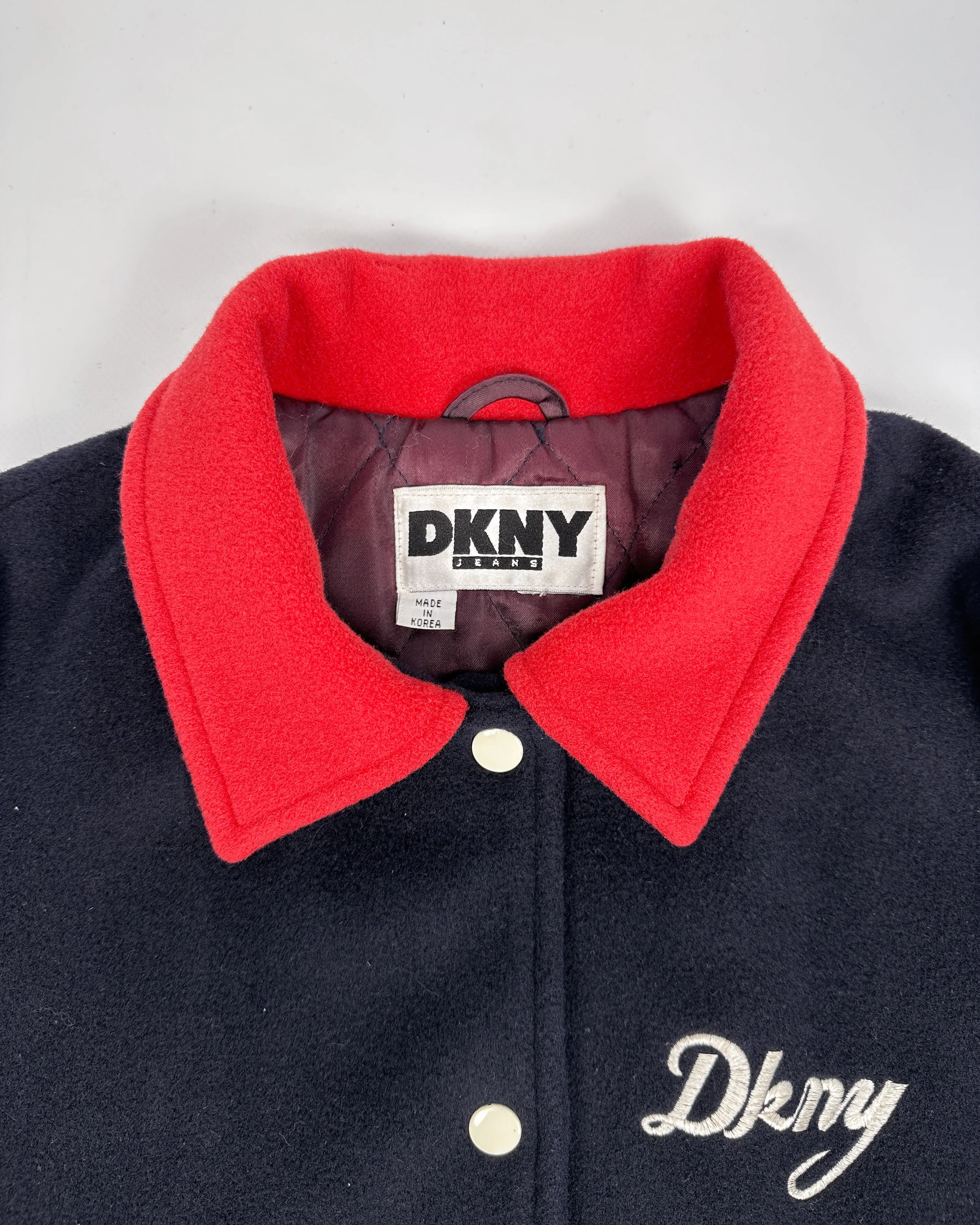 DKNY University Jacket (Made in Korea) 1980's