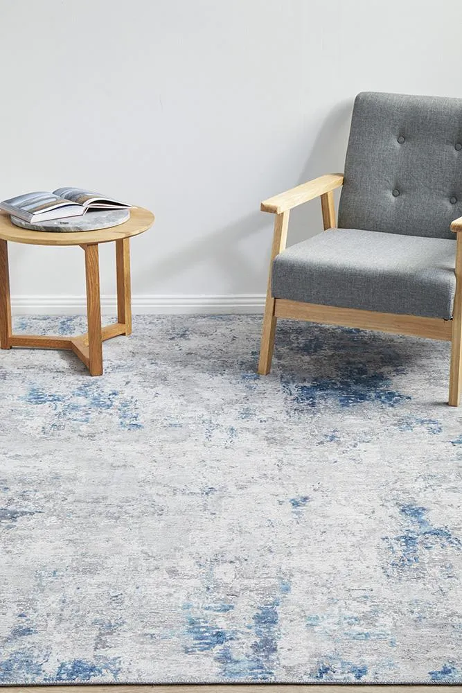 Ethereal  Blue Rug