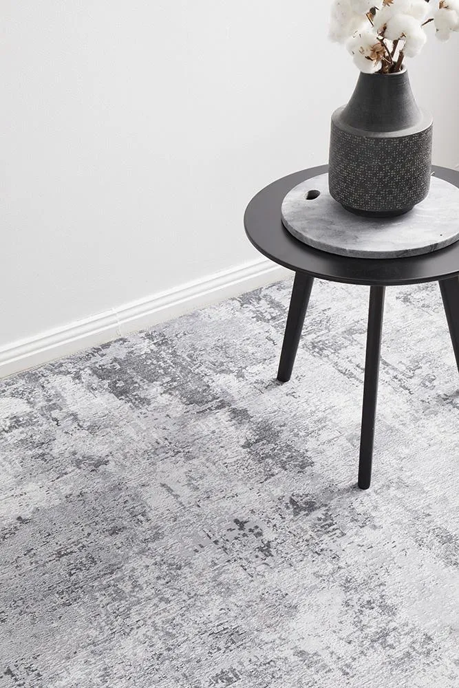 Ethereal  Silver Rug