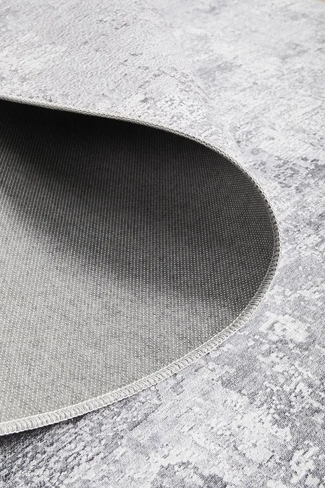 Ethereal  Silver Rug