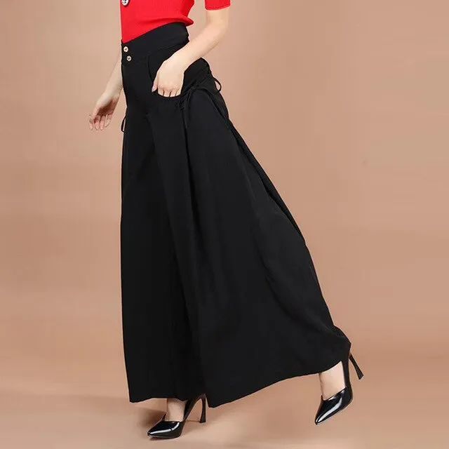 Fashion High Waist Party Palazzo For Women