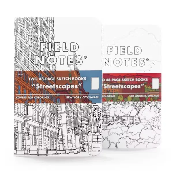 Field Notes Streetscape 2-Packs 48 Pages