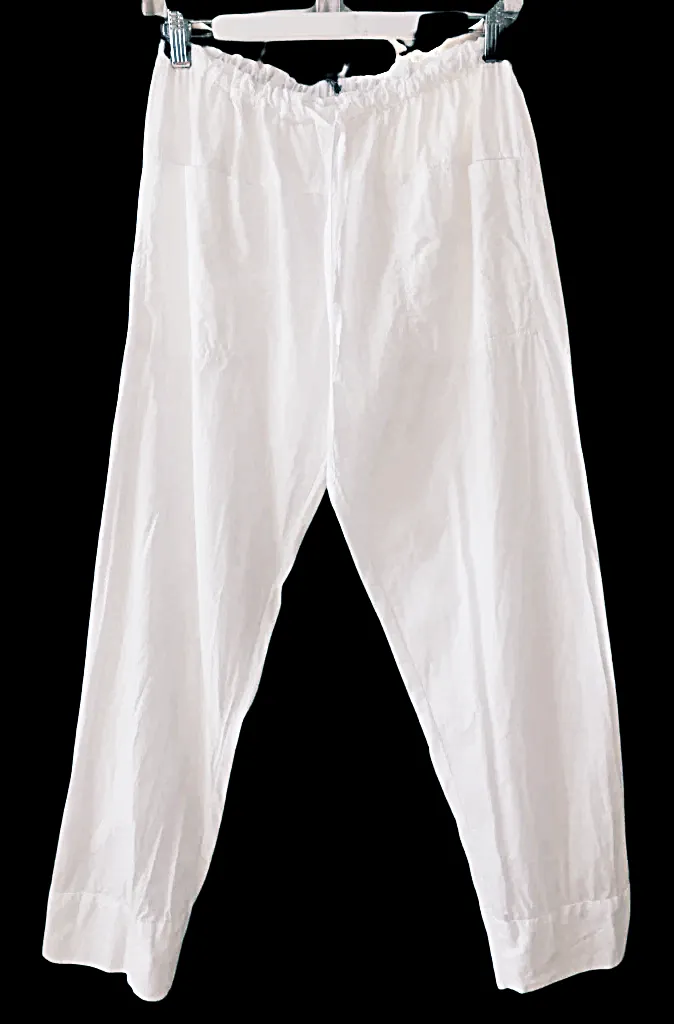 Frockk Darcy Cotton Pant  - White