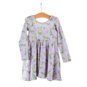 Gator Gras Cotton Twirl Dress