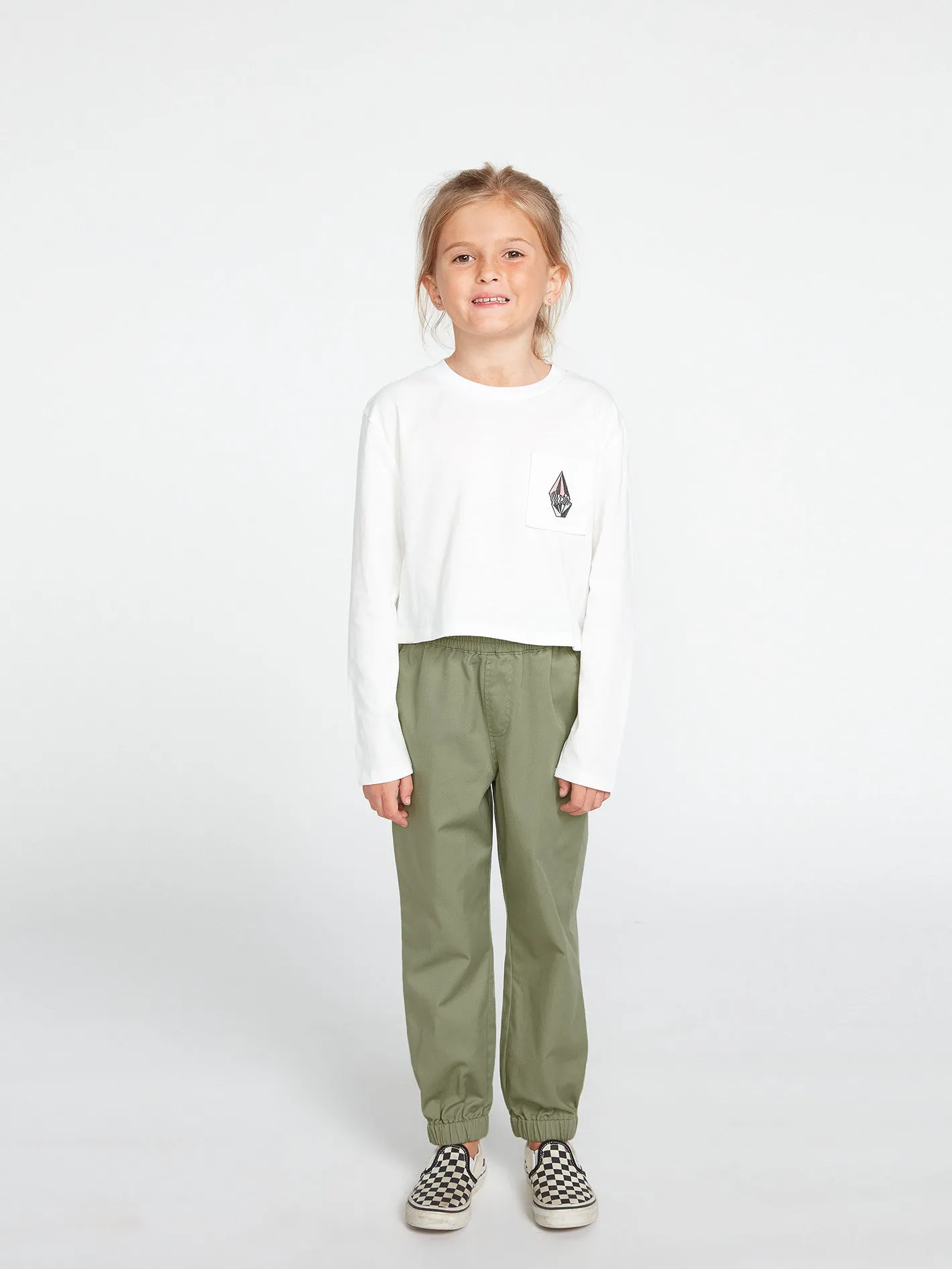 Girls Frochickie Jogger Pants - Light Army