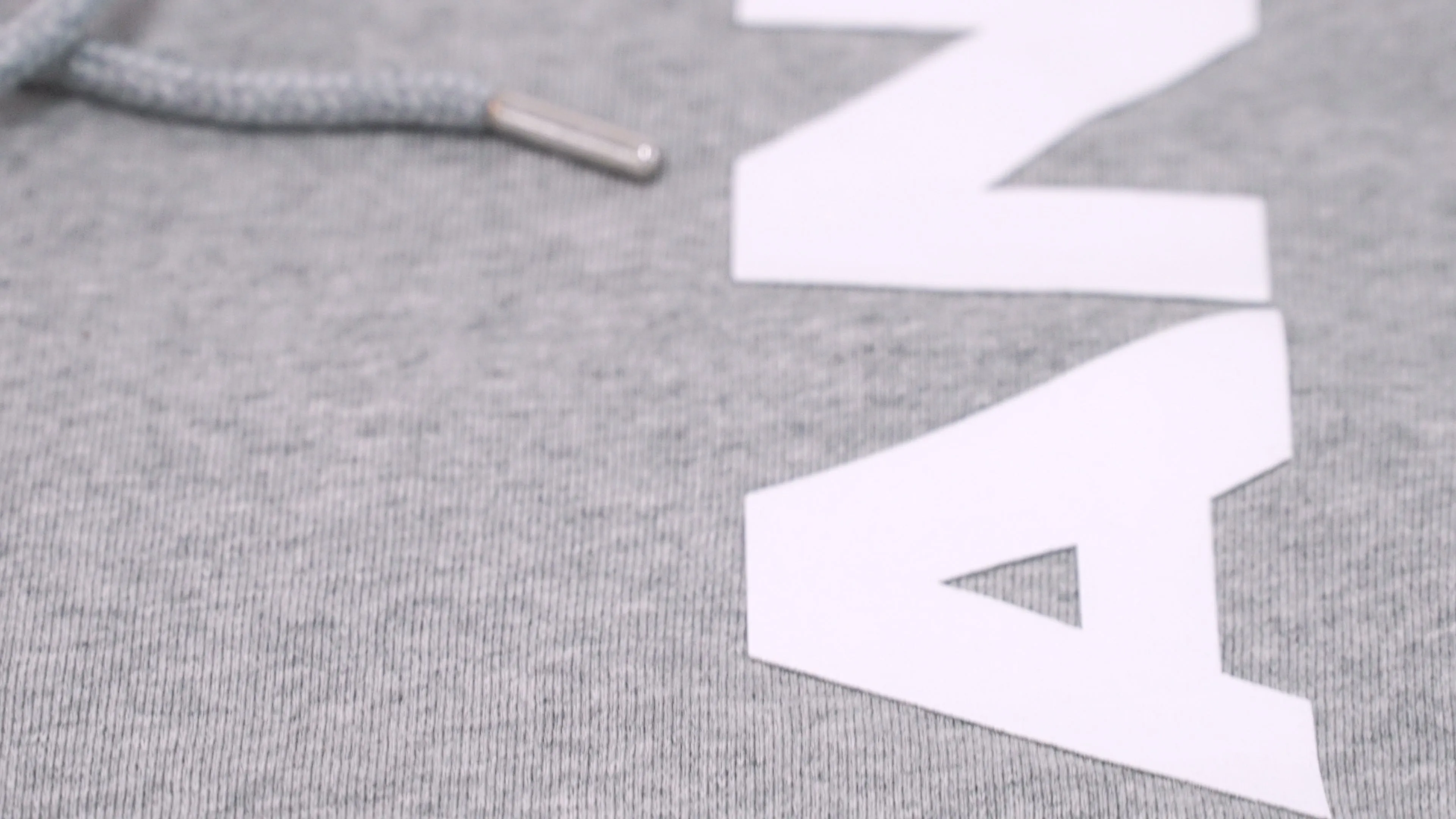 GREY PULLOVER HOODIE VERTICAL