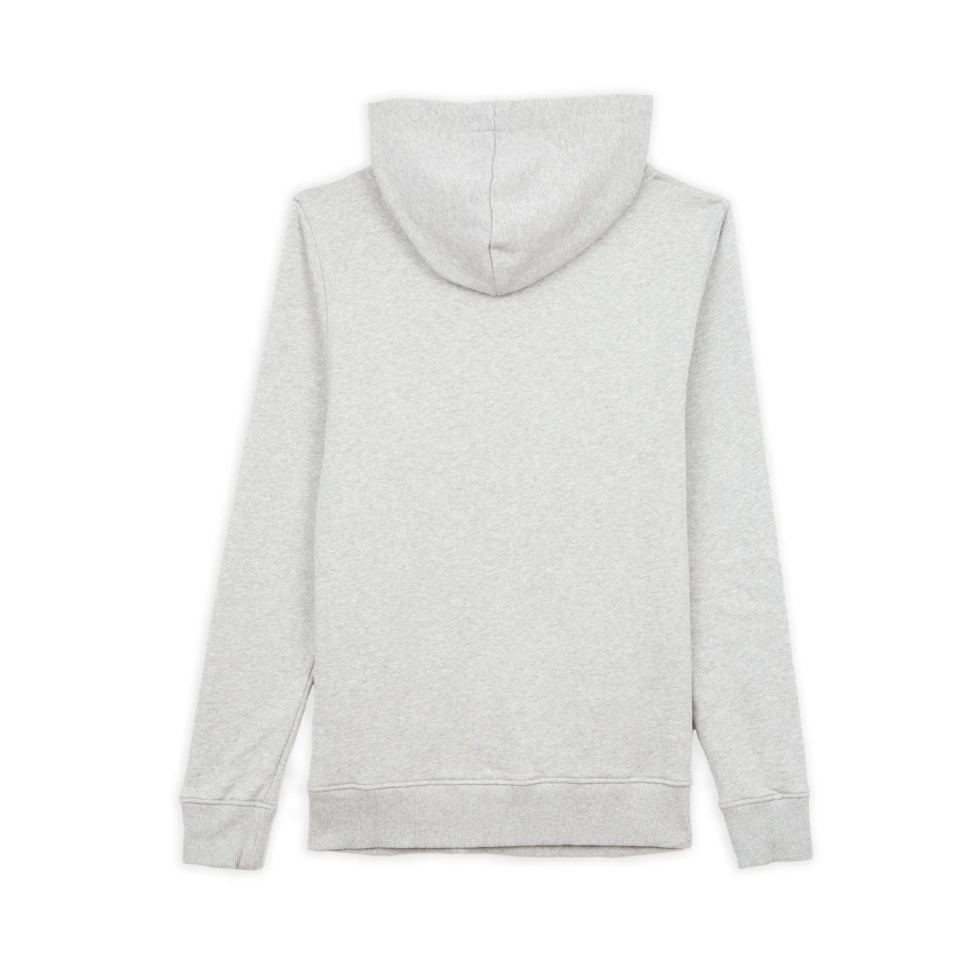 GREY PULLOVER HOODIE VERTICAL