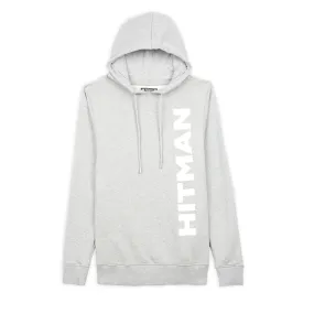 GREY PULLOVER HOODIE VERTICAL