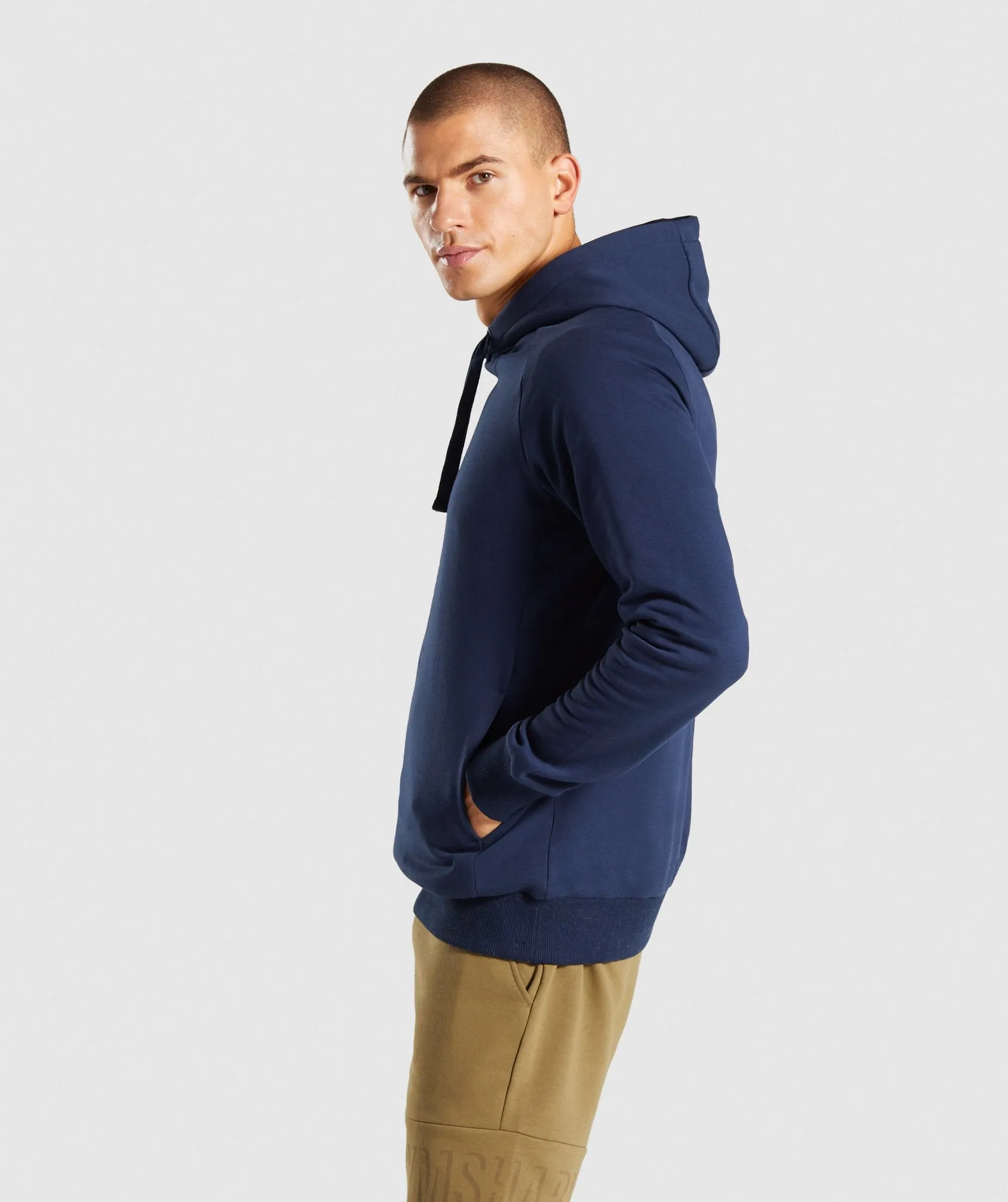 Gymshark Tonal Hoodie - Dark Blue