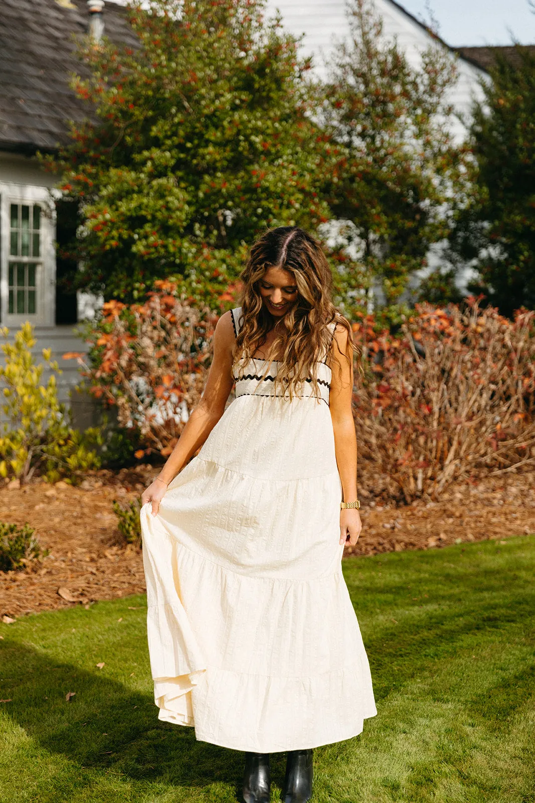 Haven Maxi Dress - Cream