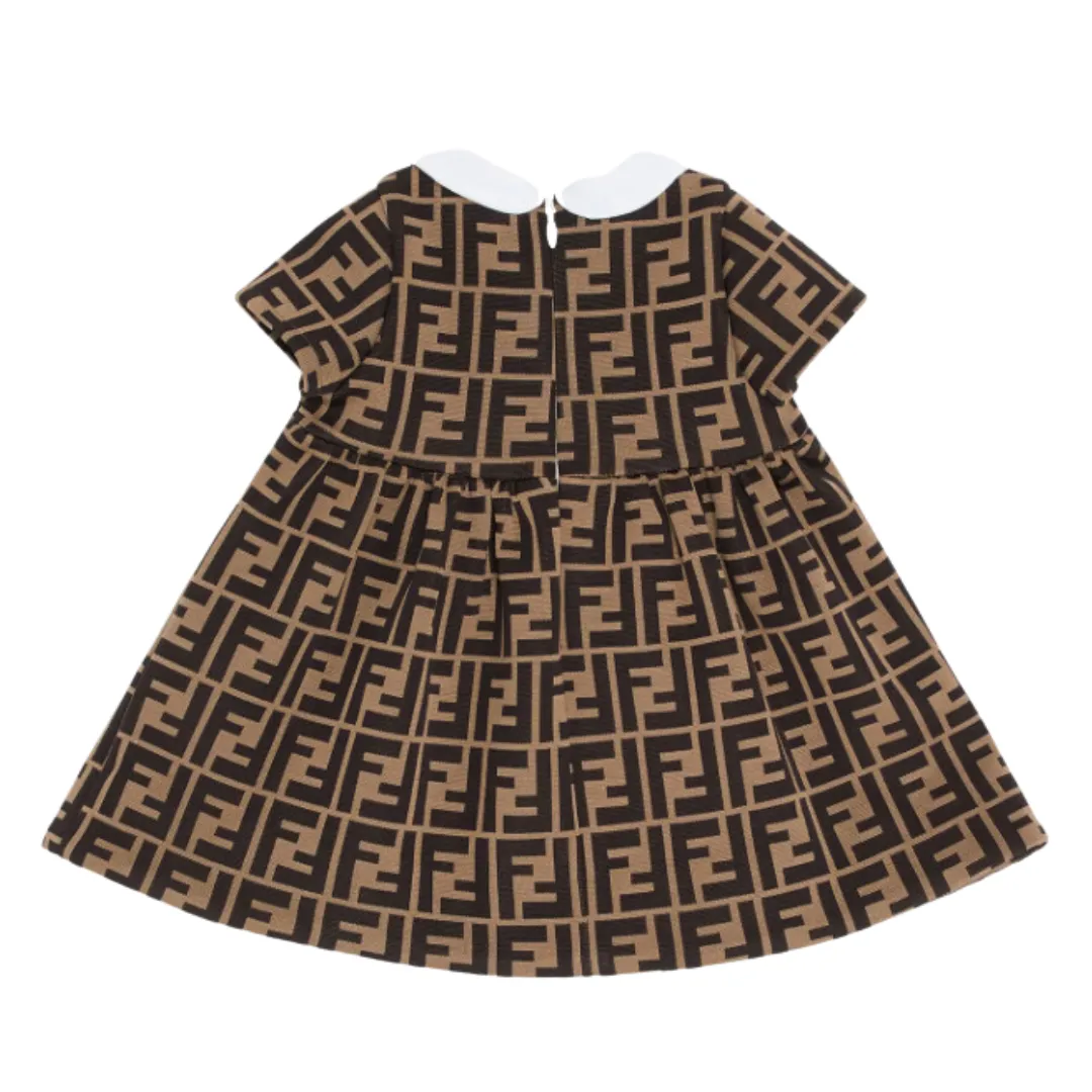 Hazel Baby Collared Short Sleeves FF Dress