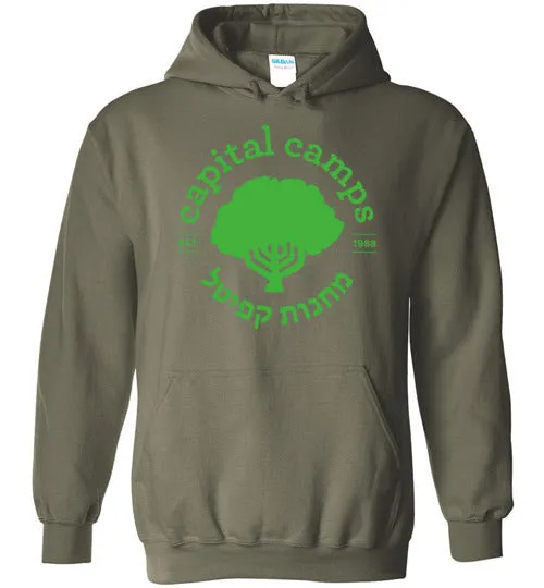 Heavy Blend Hoodie - Green Round