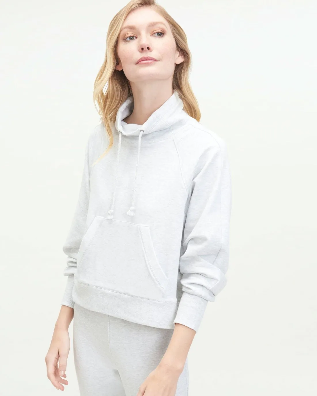 Heavyweight Supersoft Funnel Neck Pullover