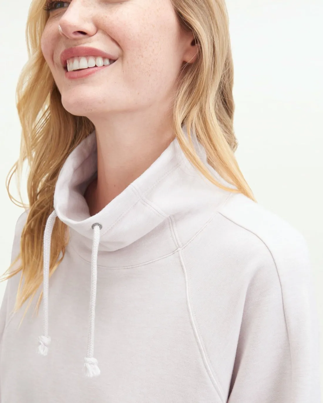 Heavyweight Supersoft Funnel Neck Pullover