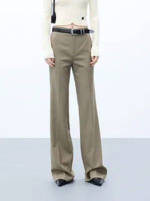 High Waist Tailored Pants