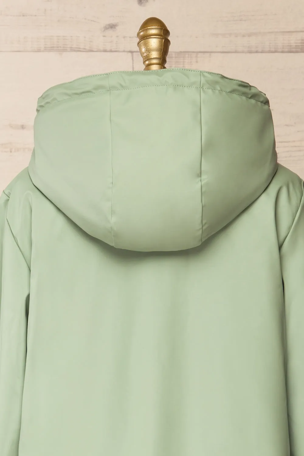 Icewind Sage | Button Up Raincoat w/ Sherpa Lining