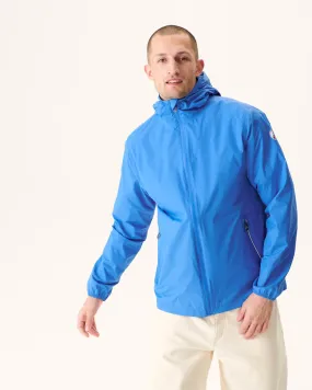 Imperméable à capuche paquetable Azur Manille