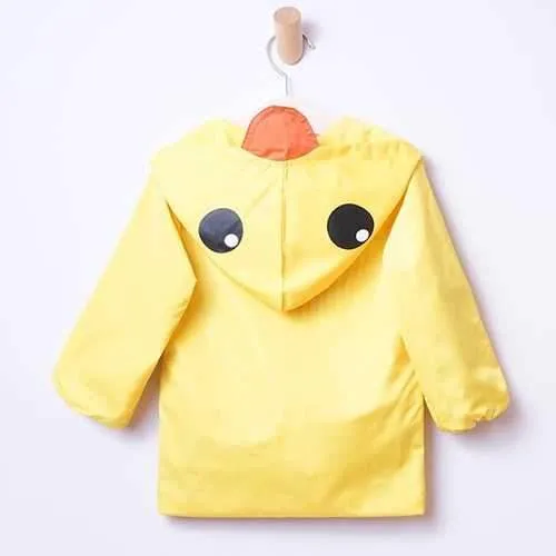 Kids Yellow Duck Raincoat Outfit