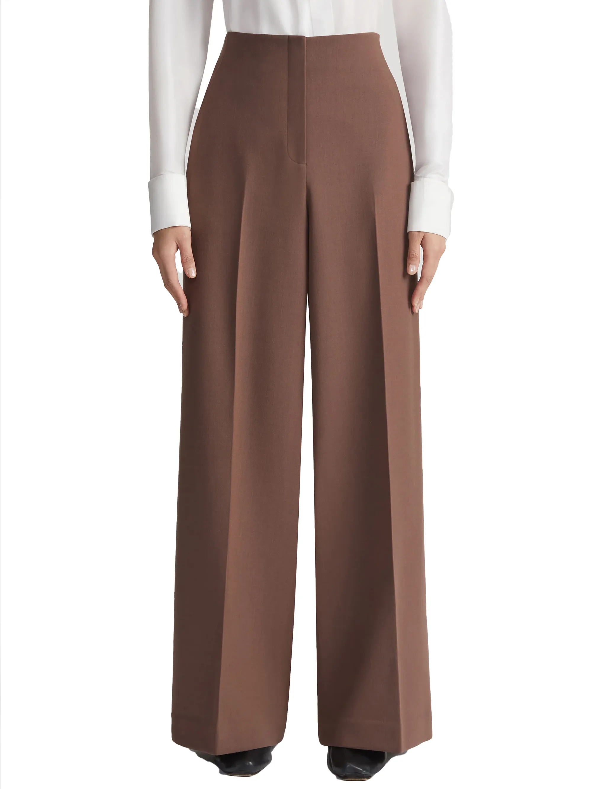 Lafayette 148 Responsible Wool Double Face Thames Pant