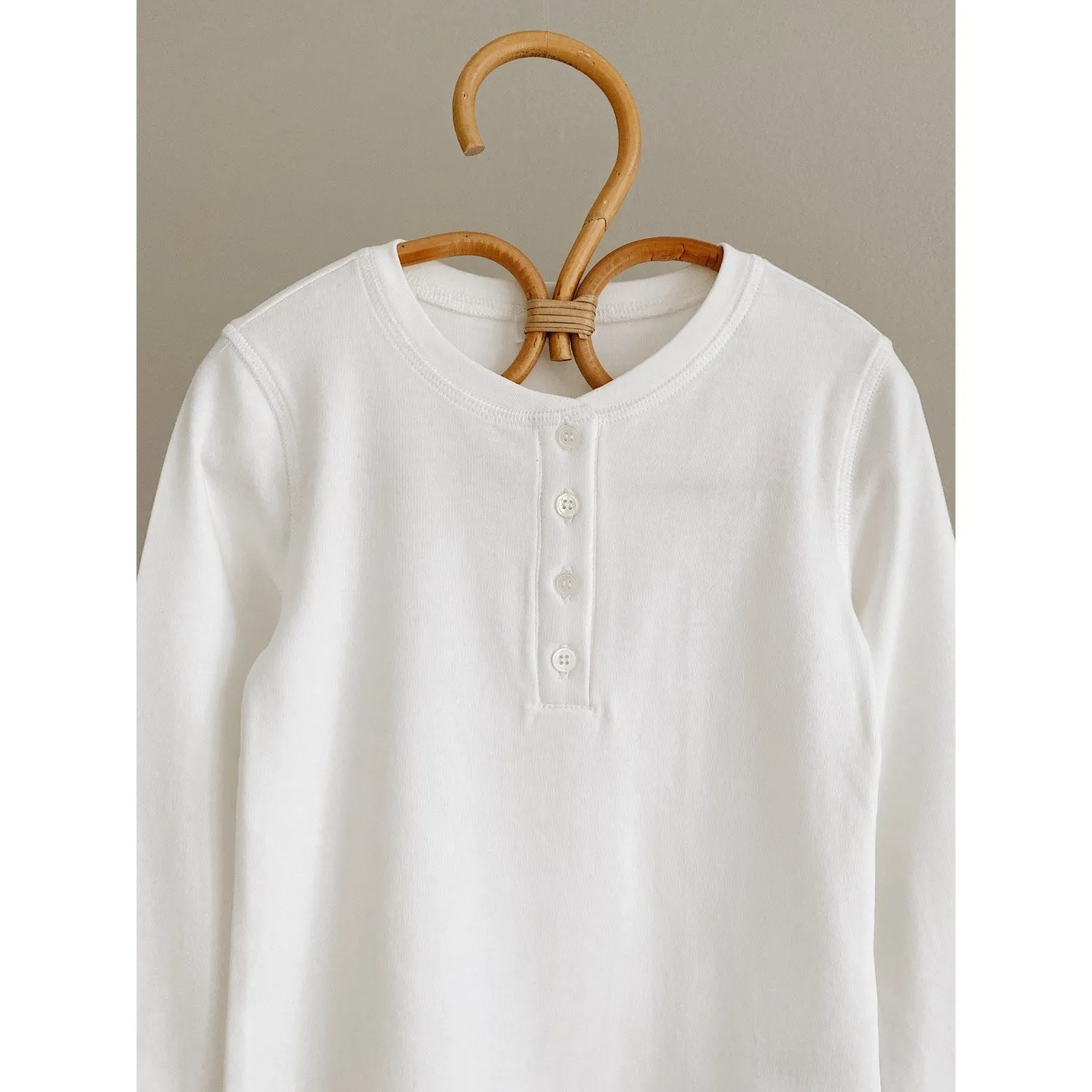 Lalaby Natural White Hector Tee L/S