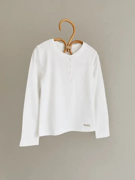 Lalaby Natural White Hector Tee L/S