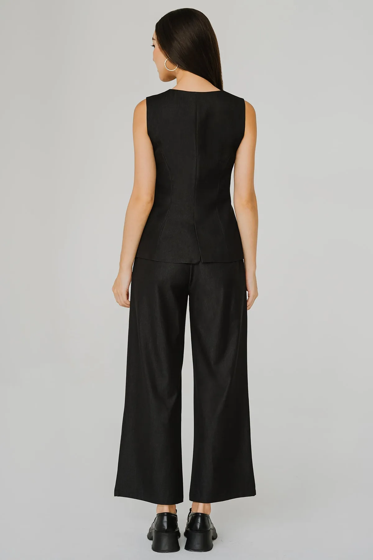 Laurent Tailored Pants (Black)