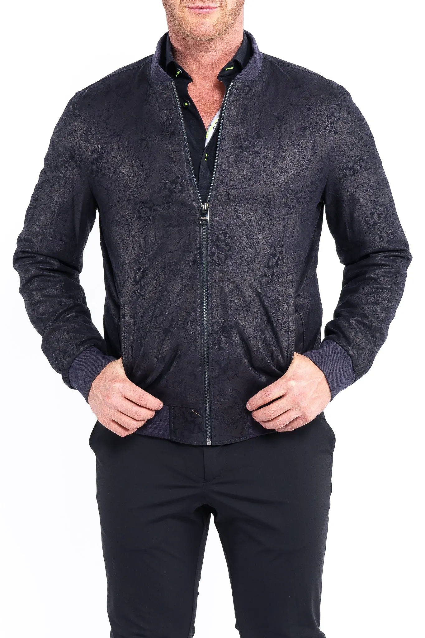 Leather Paisley Stamp Black