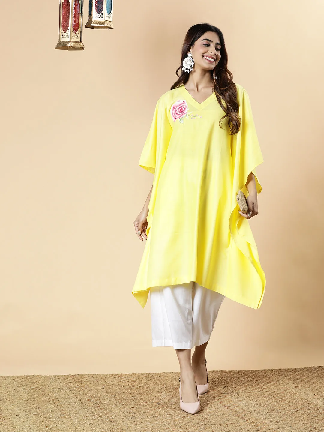 Lemon LongKurta - Bonita