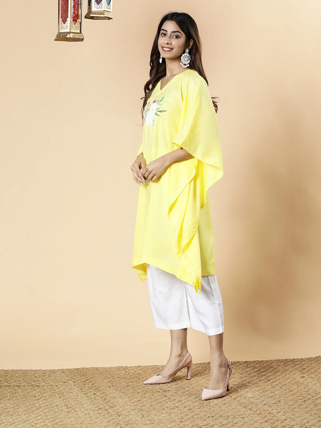 Lemon LongKurta - Chameli