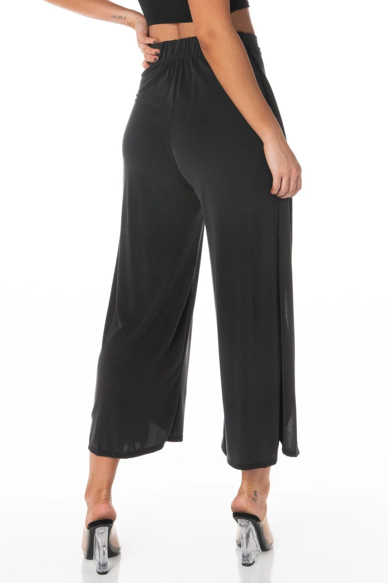 Lido Isle Charcoal Petal Pants