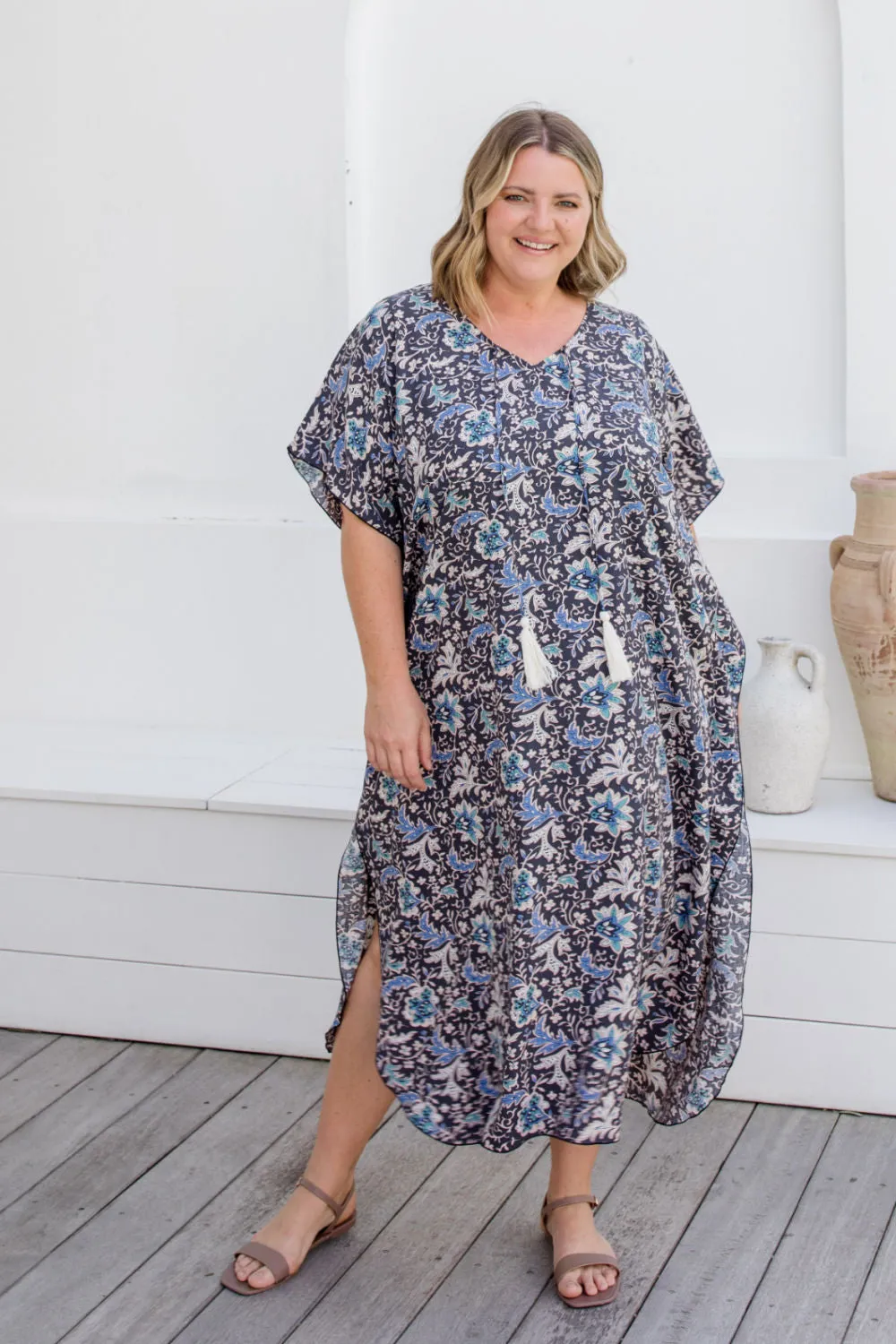 Long Kaftan Dress - Louisa