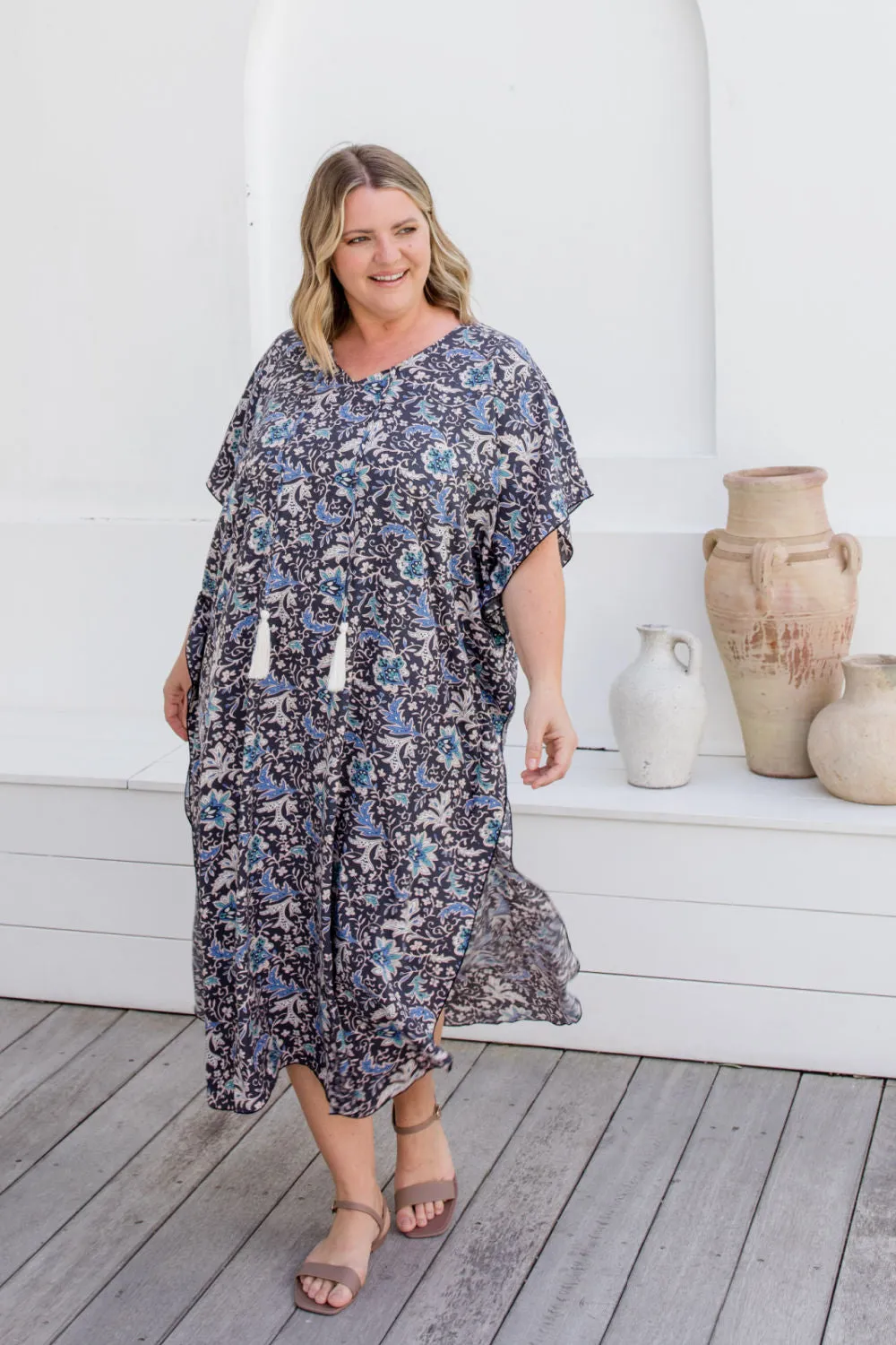 Long Kaftan Dress - Louisa