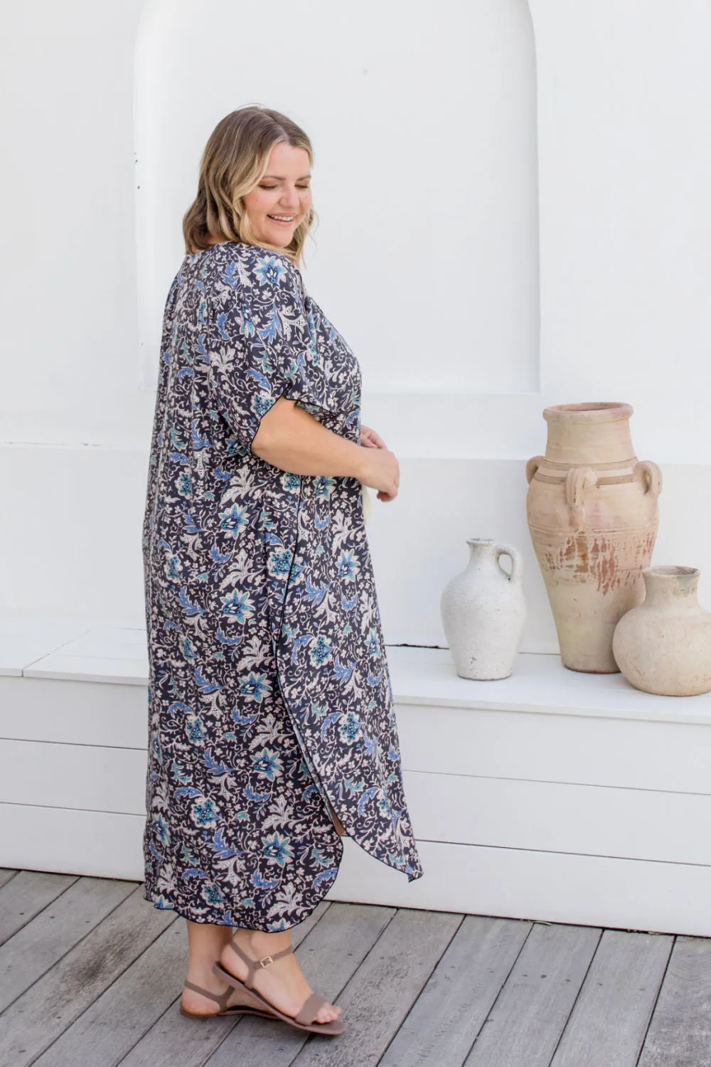 Long Kaftan Dress - Louisa