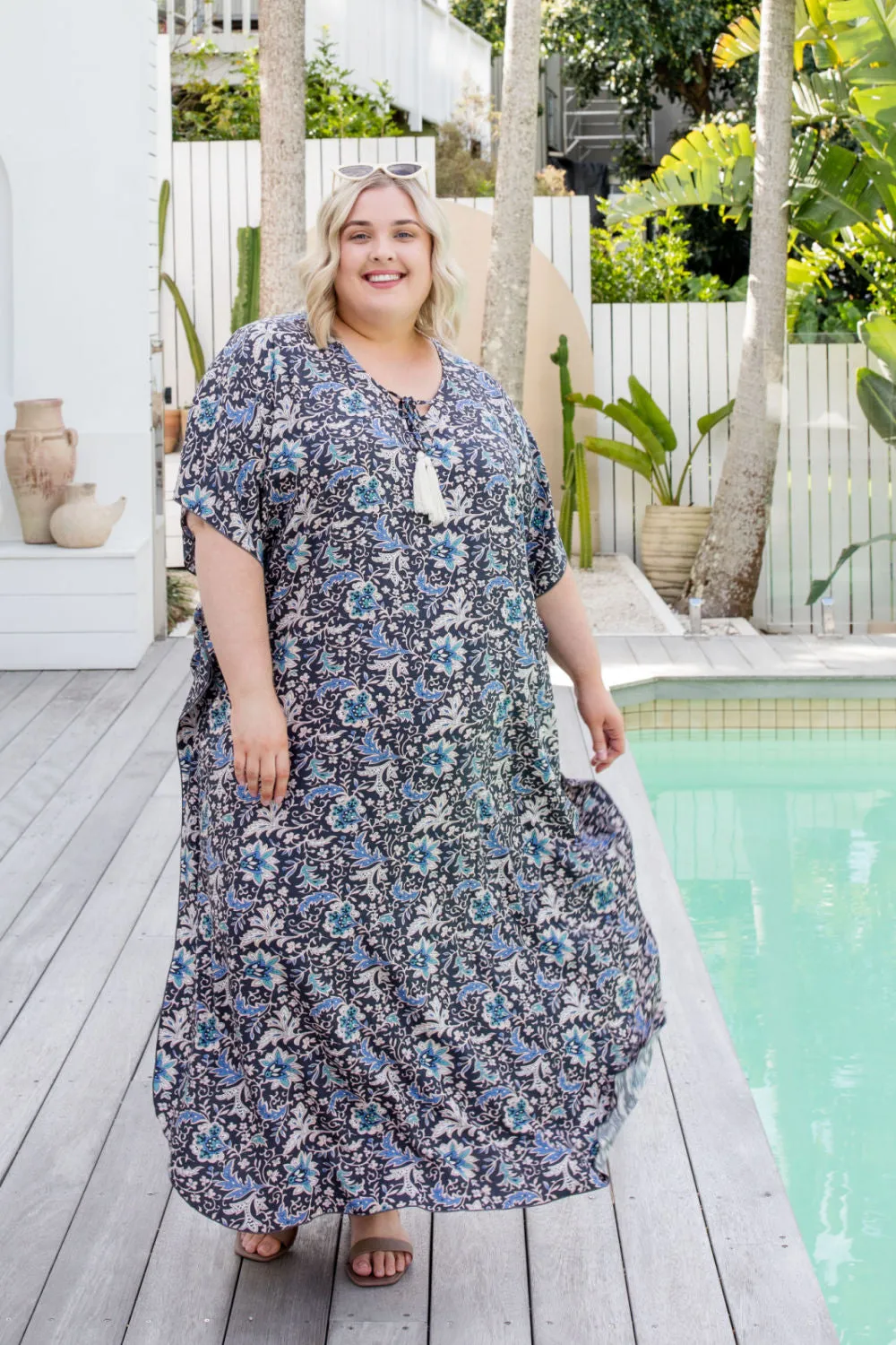 Long Kaftan Dress - Louisa