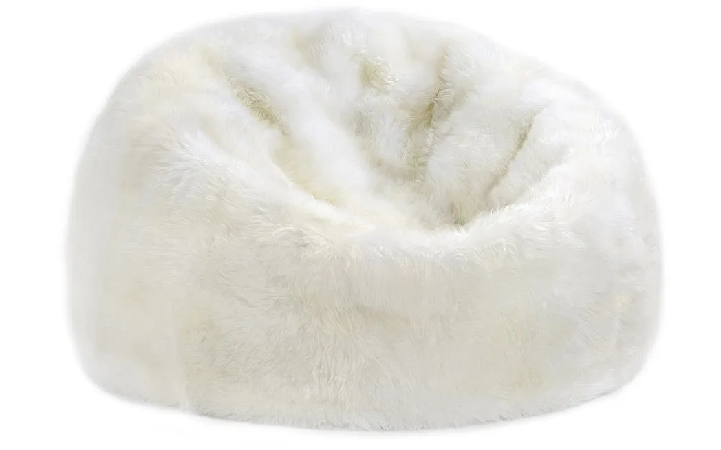 Long Wool Bean Bag