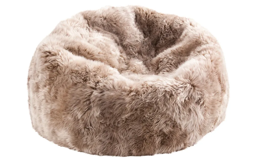 Long Wool Bean Bag