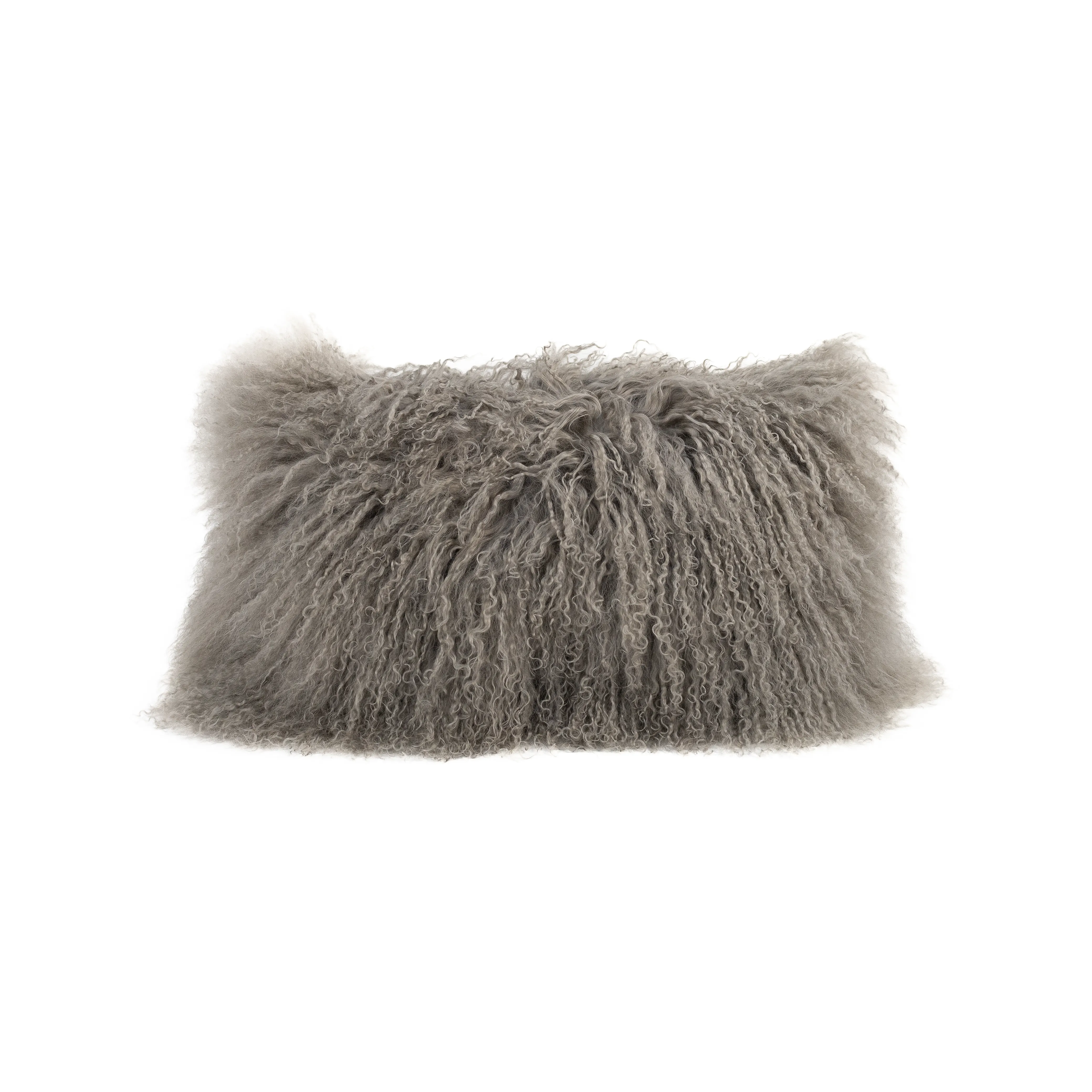 Long Wool Mongolian Sheepskin Cushion Covers